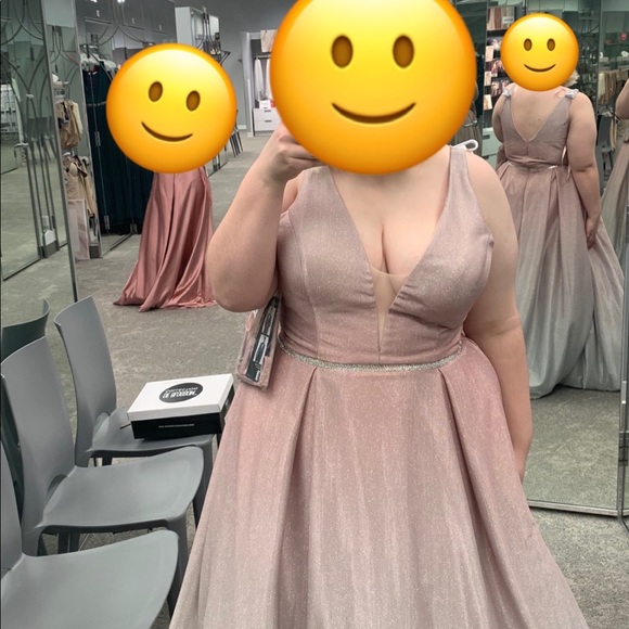 Dress Ballgown style, size 18 purchased from Davids Bridal in 2020 - Picture 2 of 5